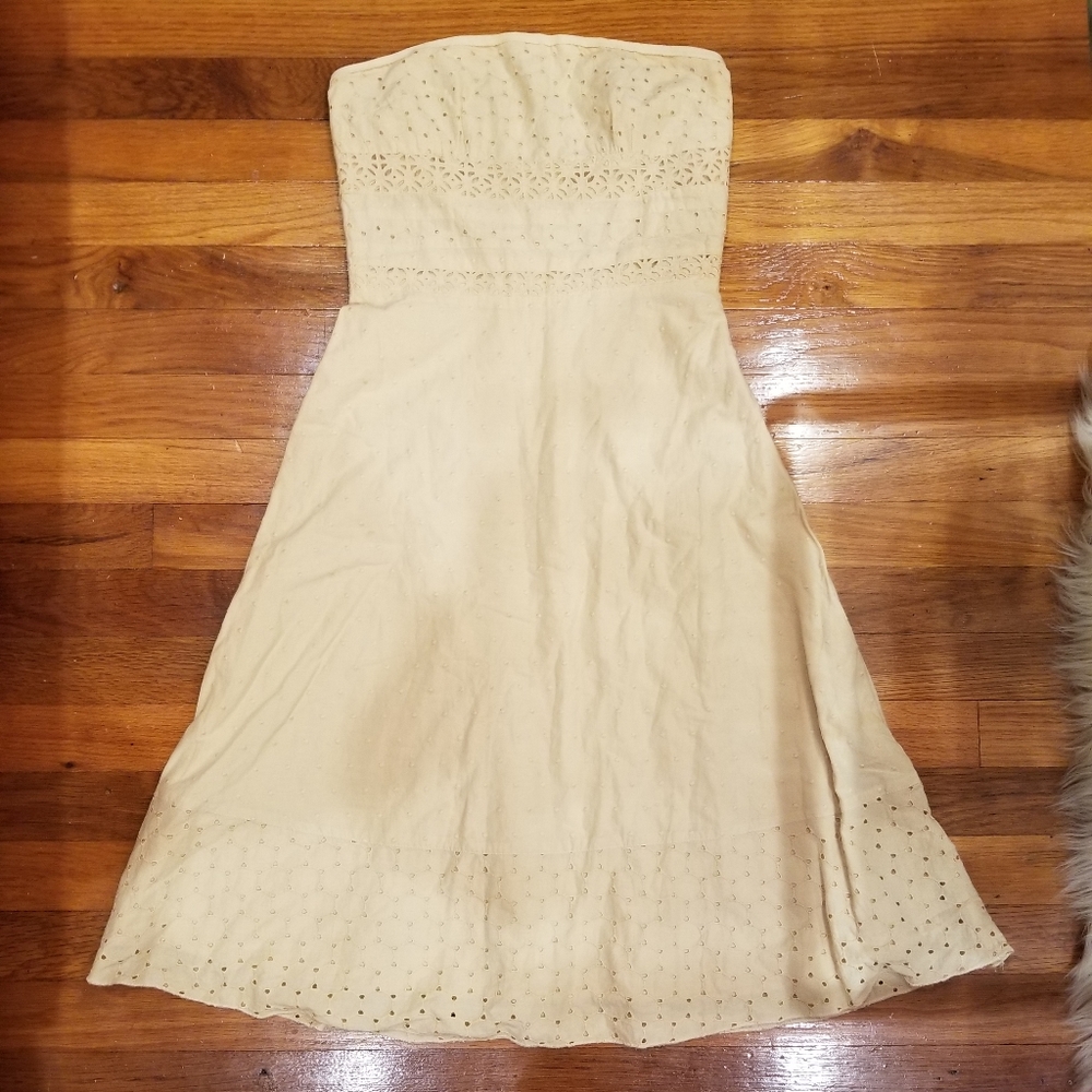 👜 American Eagle Strapless Cotton Dress